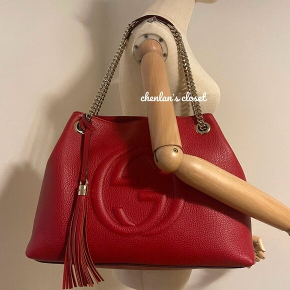 🔥Like NeW! Authentic Gucci SoHo Shoulder Bag - Picture 3 of 16